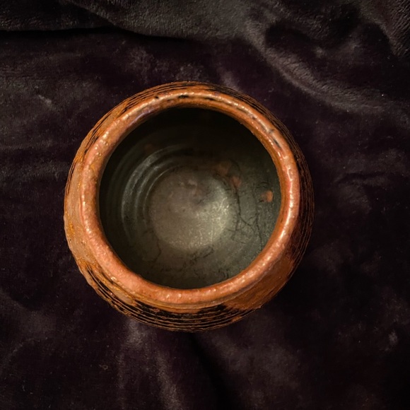 Vintage 1968 Artist Signed Pottery Vase - Picture 5 of 6